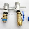 Переходник для газгольдера с клапанами Переходник для газгольдера с клапанами